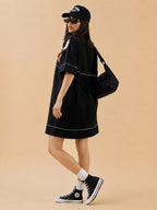 Outline Oversized Cotton Dress