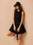 Contour Cotton Flare Dress