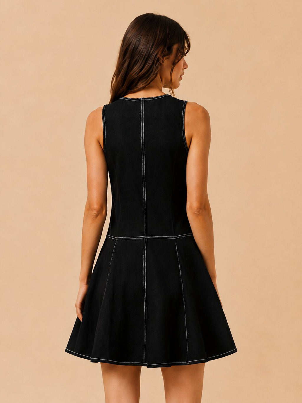 Contour Cotton Flare Dress