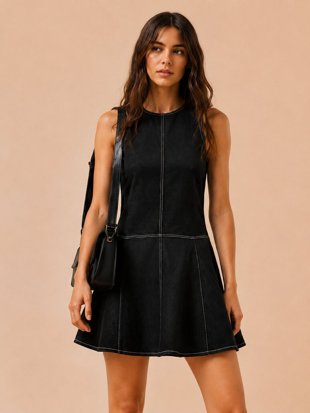 Contour Cotton Flare Dress