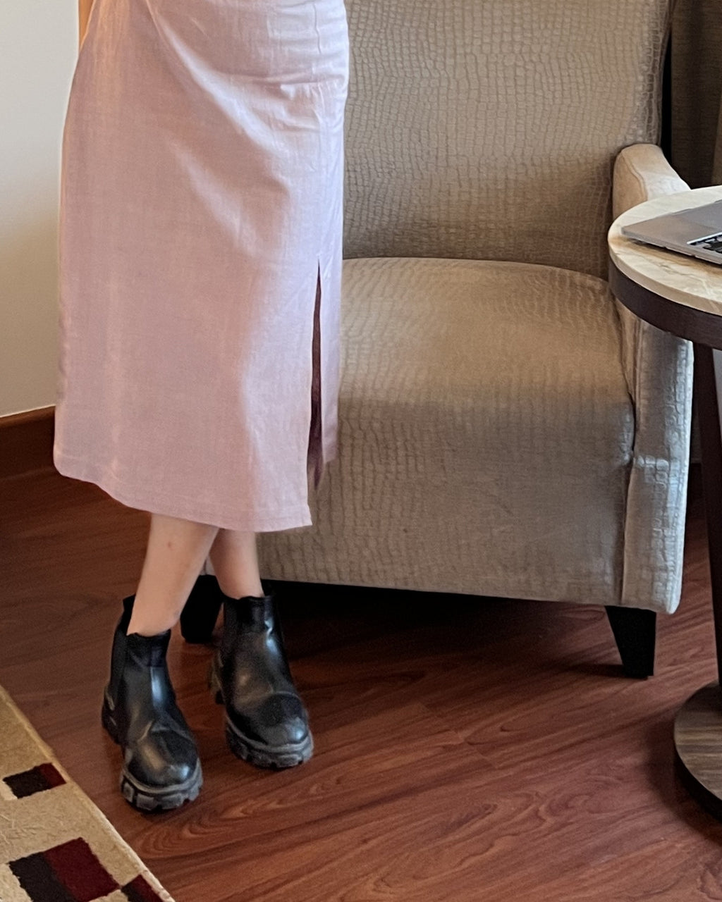 Khadi Pencil Skirt