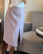 Khadi Pencil Skirt
